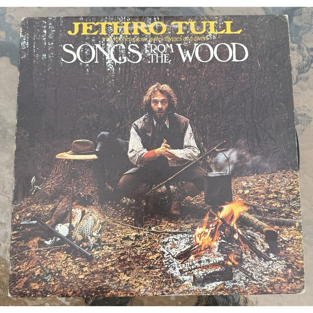 Jethro Tull – Songs From The Wood 1977 US Vinyl CHR 1132 Original Printed Inner